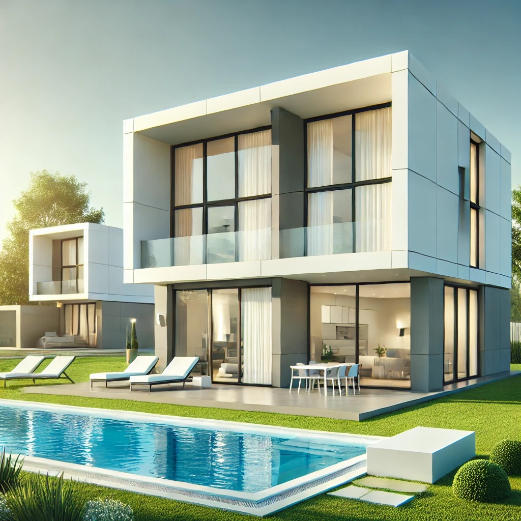 Casas modulares eficientes y sostenibles