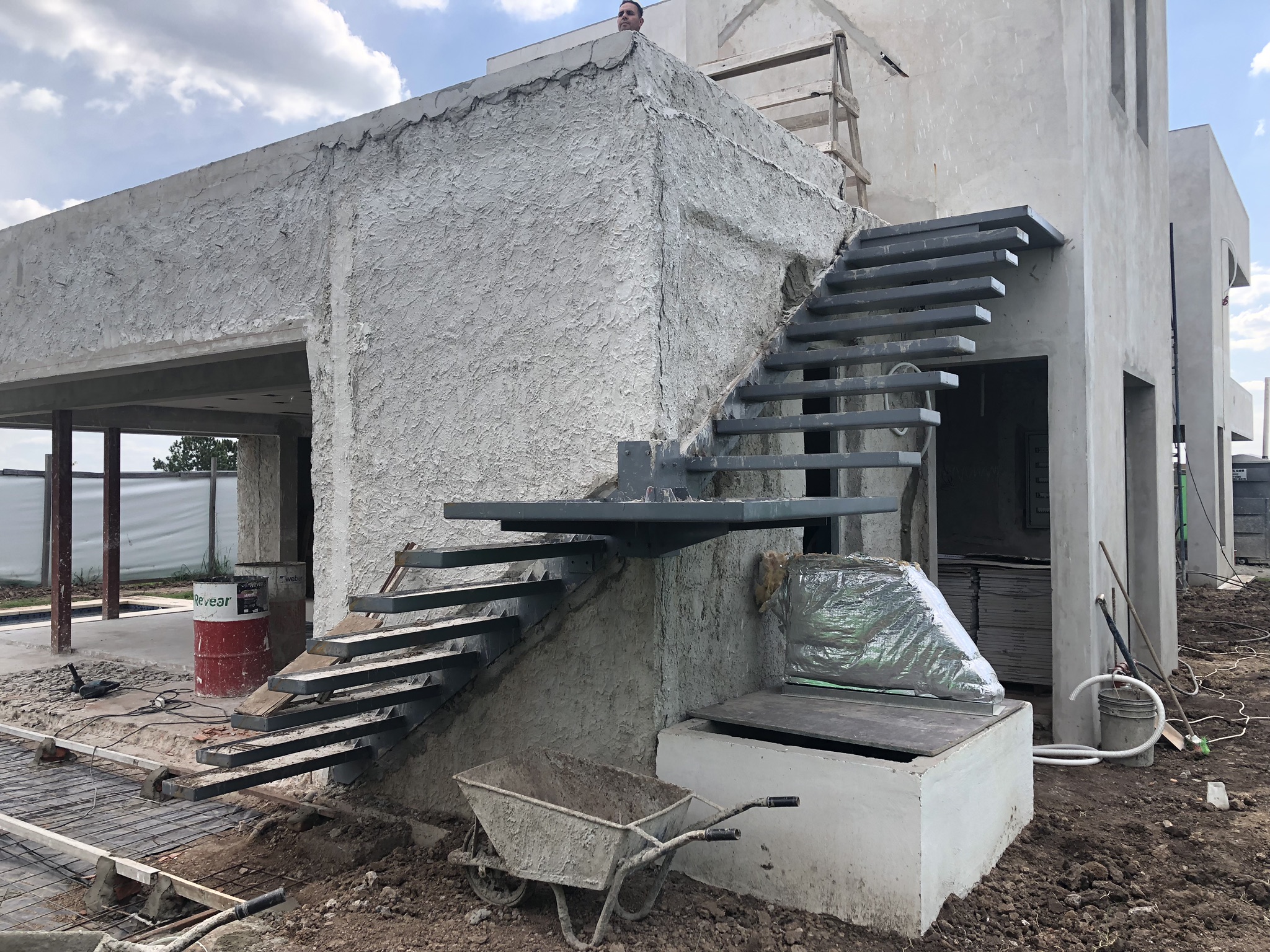 Escalera residencial