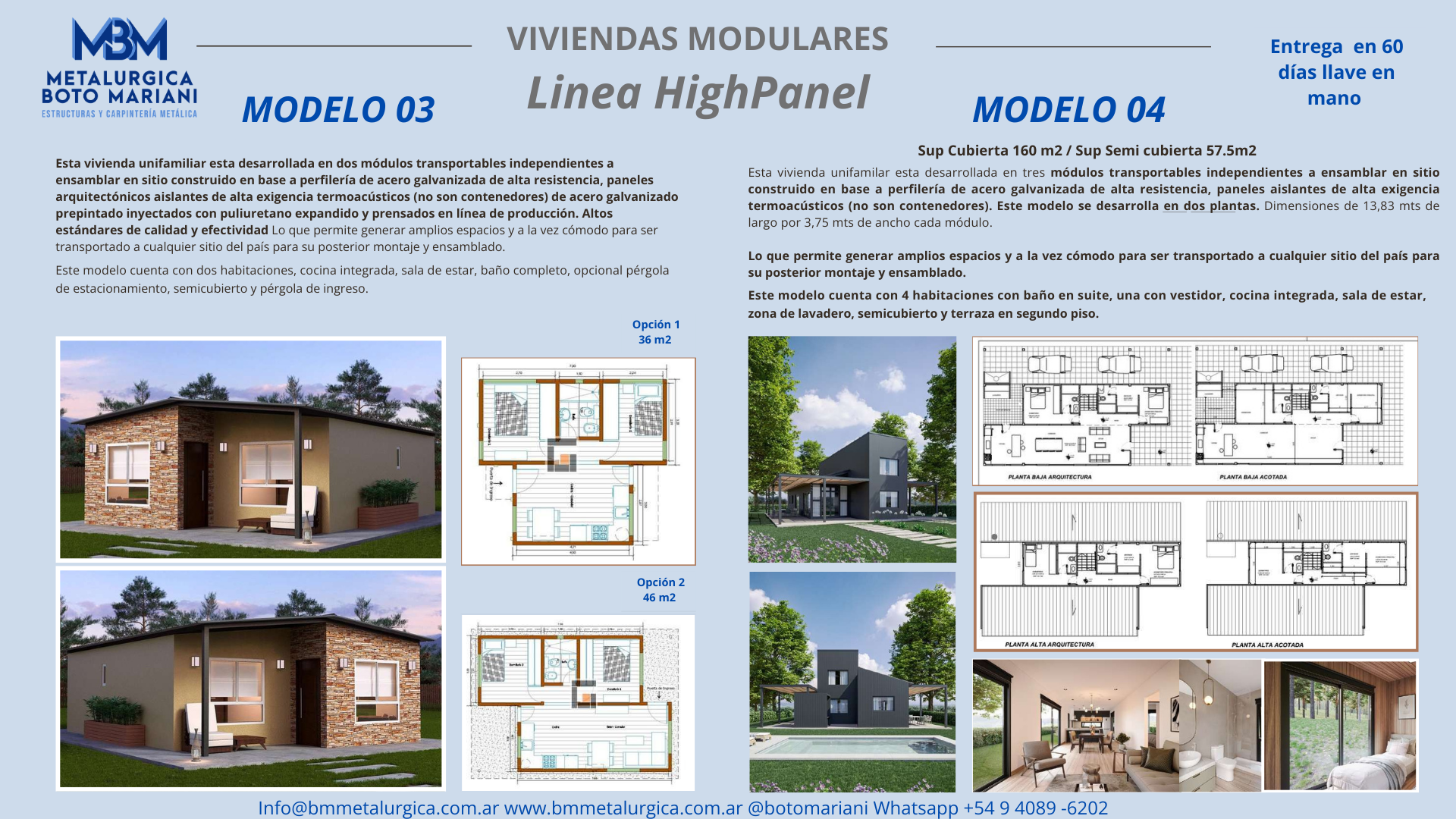 Modelo 03 - Unifamiliar con Pérgola