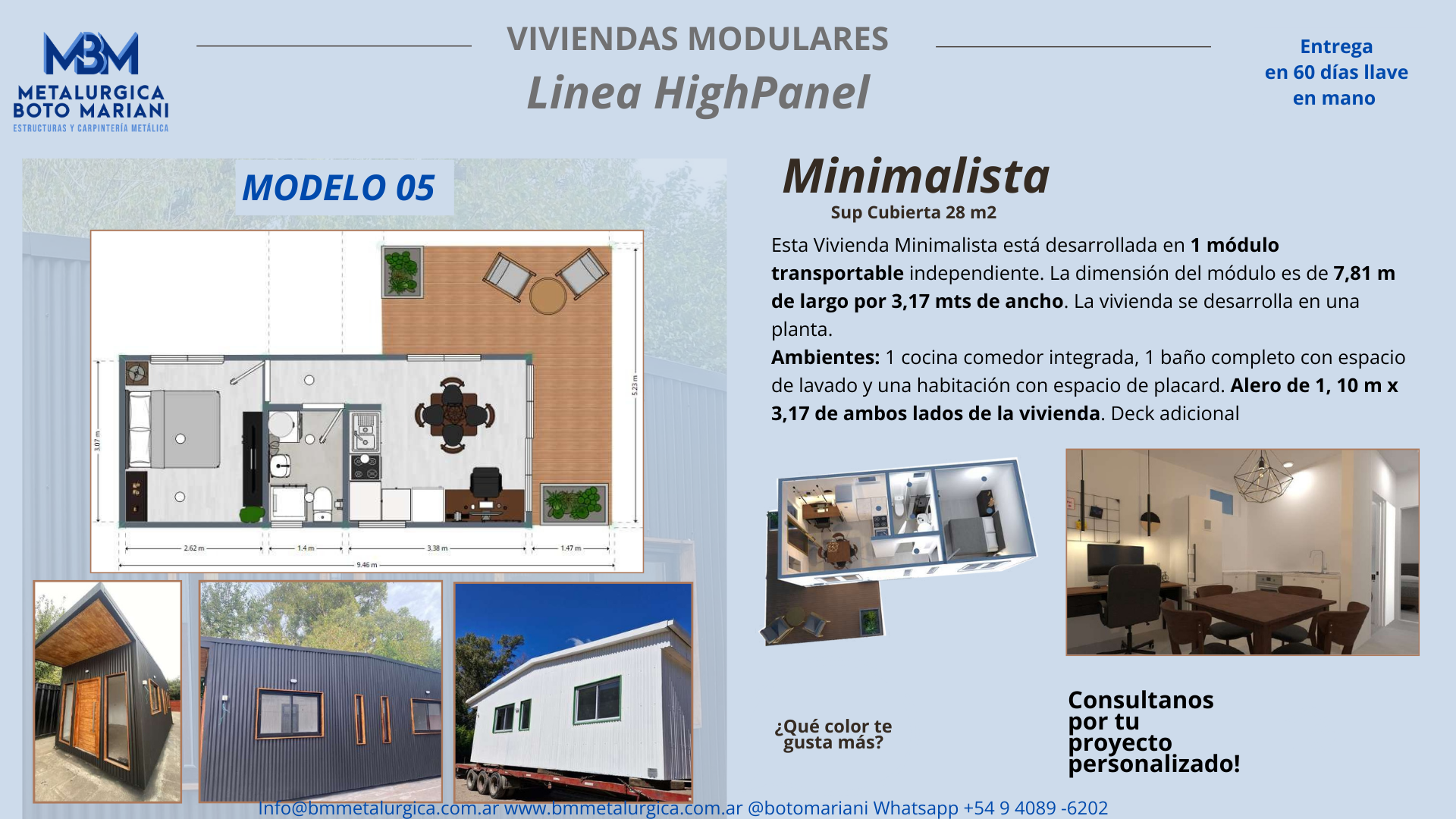 Modelo 05 - Minimalista