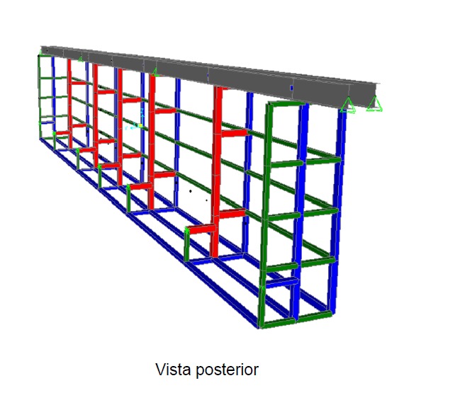 Estructura Soporte Cuadro Benito Quinquela Martín — Casa Matriz Banco Galicia - foto 4
