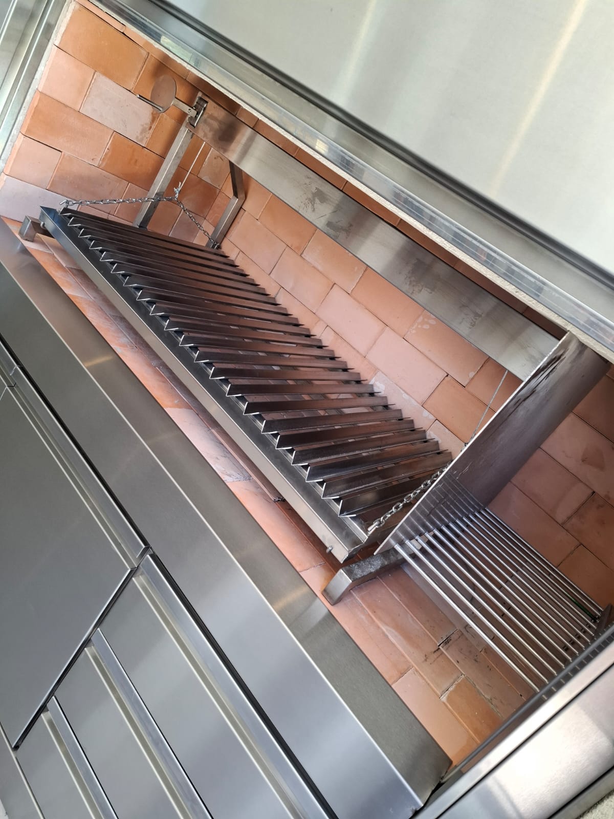 Parrilla con frente de acero inoxidable Premium - foto 4